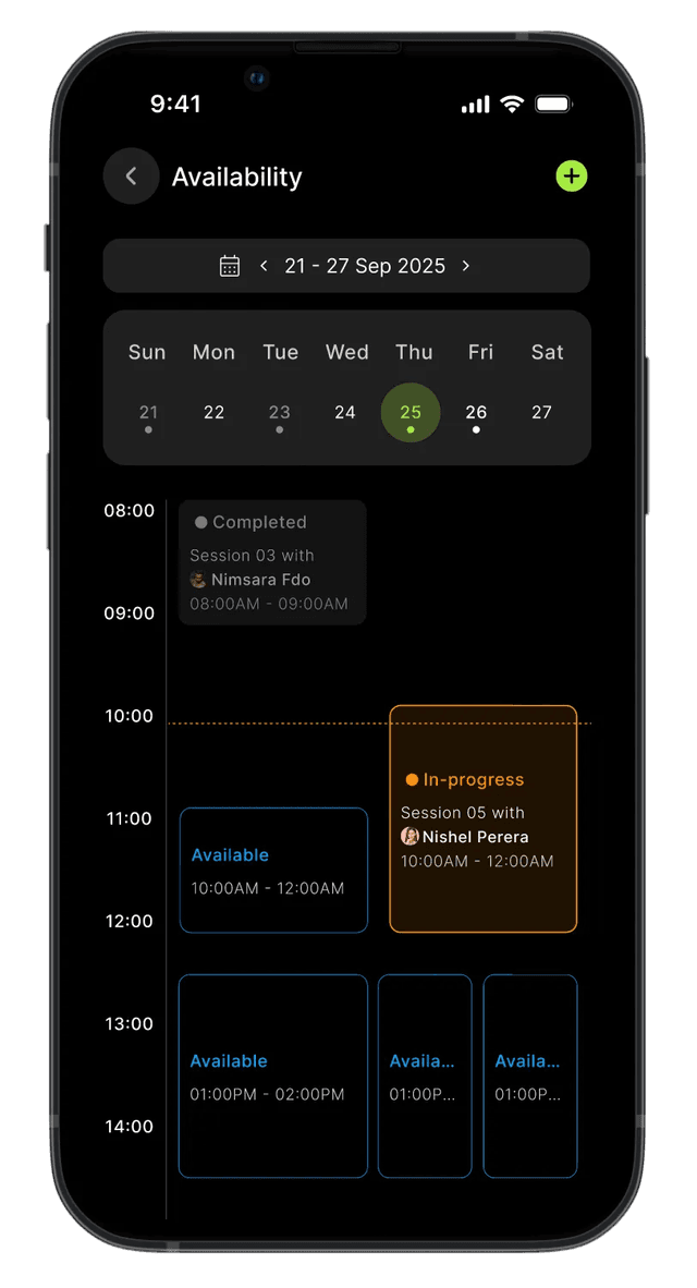 FitConnect பயிற்சியாளர் app screenshot 3