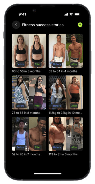 Coach public profile screen 3